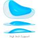 Gel Arch Support Shoe Insoles: Relieve Flat Feet, Plantar Fasciitis & Back Pain. Discreet Adhesive Sticker - 3 Pairs - Buy Online on GoSupps.com