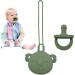 ZONED Pacifier Holder - Safe & Easy-to-Clean Pacifier Chain Set for Travel Diaper Bag Camping & Shopping - Buy Online on GoSupps.com
