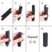 BENECREAT 50 Pack Black Kraft Paper Lipstick Box for Wedding Packaging - 3.5x1x1 Inch (Pack of 50) - Buy Online on GoSupps.com