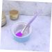 FRCOLOR Silicone Brush Facial Brush Facemask Brush Silicone Brush Makeup Brush Purple Makeup Brush Cosmetic 17*3cm Purple - Buy Online on GoSupps.com