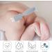 Baby Diaper Cream Spatula 3 Pack Baby Diaper Brush Baby Cream Applicator Silicone Diaper Cream Spatulas Brush for Newborn Baby - Buy Online on GoSupps.com