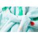 Shop Xinne Young Girls Soft Bathrobe | Cute Pattern Toddler Baby Flannel Hoodie Pajamas Nightwear - Amazing Green 110 - Buy Online on GoSupps.com
