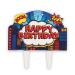Culpitt Gumpaste Superhero HAPPY BIRTHDAY Cake Topper 160mm 3 Layer Decoration For a Fun Colourful Time-Saving - 160 x 21381 Multicolour Superhero Birthday