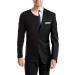 Men's Winter Base Layer Set - Ultra Soft Thermal Underwear Top & Bottom, Black, Large - Buy Online on GoSupps.com