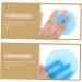 Magiclulu 3-Head Fabric Shower Cleaning Brush | Mini Hair Brush for Scalp Massage & Bathing - Deep Clean Paper Flowers - Buy Online on GoSupps.com