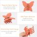 12 Pcs Butterfly Claw Clips - Non Slip Matte Jaw Clips - Strong Hold Hair Clamps for Women & Girls - 12 Colors - Buy Online on GoSupps.com