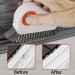 2 in 1 Groove Cleaning Brush Window Track Cleaning Tools New Window Track Deck Groove Cleaning Brush Hard Bristle Crevice Cleaning Brush for Sliding Door Track Window Sill (Orange) - Buy Online on GoSupps.com