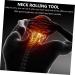 Deep Tissue Massage Device - Neck & Muscle Relief Tool Set (2 Pieces) for Ultimate Hand and Shoulder Massage - Buy Online on GoSupps.com