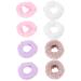 Vaguelly 4paires Bracelets Absorbants Pour Laver Le Visage Bandeaux Anti-transpiration Pour Poignets Bracelet Souple Pour Femmes 1 unit (Lot de 1)