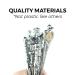 10 Magical Wizard Wand Makeup Brushes - Metal, Extra Durable & Soft - Buy Online on GoSupps.com