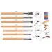 Vela.Yue Brush Set - 7 Precision Eye Makeup Brushes for Flawless Eyeshadow Application | International Shipping Available - Buy Online on GoSupps.com