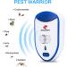ELLASSAY Ultrasonic Pest Repeller - 2 Pack Indoor Electronic Plug-in Pest Control Repellent - Buy Online on GoSupps.com