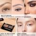 Buy Long-Lasting Waterproof Eyebrow Powder Kit - Light Brown & Grey Contour Palette with Dual Brush | Perfect Defined Natural Brows - Buy Online on GoSupps.com