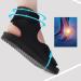 Diabetic Shoes for Men - Lightweight Walking Slippers Adjustable Bar-Strap Wide Width Memory Foam Rubber Sole - Size 10 Black - Buy Online on GoSupps.com