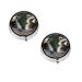 Little Raccoon Face Printed Mini Round Pill Box Pill Box 3 Compartment Medicine Pill Case Pill Organizer Travel Pillbox Portable Pill Box for Pocket Home Office Use