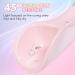 Makartt Mini Rechargeable UV LED Nail Lamp | Portable Nail Dryer with 2 Timers for Nail Art | Pink - Buy Online on GoSupps.com