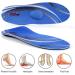 PCSSole Orthopedic Insoles for Work Sports & Comfort | Shoe Inserts for Flat Feet Plantar Fasciitis & Heel Pain - EU44-45 (29cm) - Unisex Blue - Buy Online on GoSupps.com