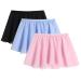 Arshiner Girls Ballet Skirts Dance 3 Pack Chiffon Wrap 3-pack Black/Pink/Blue 8-9 Years