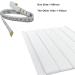 Sewing Elastic Band 1 Inch x 33FT White with Soft Tape Measure - High Elasticity Knit Stretch Band for Clothes, Wigs, Waistband - DIY Crafts - Buy Online on GoSupps.com