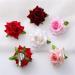 hgnxa Rose Hair Clip Flower Barrettes Flower Hair Clip For Women Flower Brooch Flower Hairpin Rose Brooch Pin Bride Brooch Pin - Buy Online on GoSupps.com