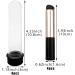 4 Pack Mini Lip Brush with Cover Portable Concealer Makeup Brush Applicator Travel Lip Film Oil Brush Cosmetic Tools for Concealer Lipstick Lip Balm - Buy Online on GoSupps.com