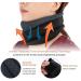 Neck Traction Device - Adjustable Cervical Support Brace for Pain Relief | Free Neck Pain Guide - Buy Online on GoSupps.com