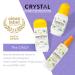 Crystal Essence Chamomile & Green Tea Mineral Deodorant Spray 4 oz (Pack of 3) - Buy Online on GoSupps.com