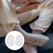 Minkissy 2 Pairs Foot Socks Boat Silicone Gel Socks Skin Care Dry Cracked Feet Protectors Skin Moisturizing Socks Foot Moisturizing Socks Hosiery White Sebs Spa Men and Women Silicone Socks 19x8.7cm White - Buy Online on GoSupps.com