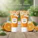 zowamap 2Pcs Orange Enzymes Brightening Exfoliating Gel Orange Peeling Gel Deep Exfoliating Cleanser for Face and Body Moisturizing Smoothing Pores Brightening Skin - Buy Online on GoSupps.com