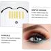 Balacoo 6 pcs Ruler Shaper Tool Professional Measuring Measure Premium Eyebrow Shaping Line Auxiliary Level 1 count (Pack of 1) Blackx6pcs - Buy Online on GoSupps.com