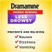 Dramamine All Day Less Drowsy Motion Sickness Relief Tablets | 2-Pack, 8 Tablets per Vial, 25 MG Each - Buy Online on GoSupps.com