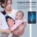 HINATAA Breathable Baby Sling | Adjustable Baby Carrier Wrap | Quick Dry & Thick Shoulder Straps | 0-36 Months (Pink A) - Buy Online on GoSupps.com