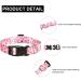 Mercano Adjustable Dog Collar - Soft Nylon Comfort & Durable Design for Small Medium Breeds & Puppies (Medium Rose) - Buy Online on GoSupps.com