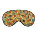 Vintage Coloful Polka Dot Sleep Mask for Women Adjustable Sleeping Eye Shades Cover with Elastic Strap