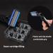 6-Blade Razor - Plastic Anti-Slip Manual Refill Cartridges for Men & Women | Reusable Face Cleansing Tool | International Shipping Available - Buy Online on GoSupps.com