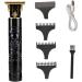 Rechargeable Hair Trimmer T9 - USB Rechargeable Skull Pattern Mustache Trimmer for Beard | Cordless T-Blade Hair Trimmer for Mustaches Nose Hair and Detailing and Grooming Xinhuan Black - Buy Online on GoSupps.com
