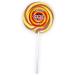Banoffee Pie XL Large Wheel Lollies - Swirl Lollipops - Party Favour - Sweets - Rock Candy 75g 4 Inch Diameter 9 Inch Length (X 3) - Buy Online on GoSupps.com