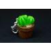 Handmade Cactus Charm Zipper Puller | Unique Silver-Plated Pendant for Bracelets & Fashion Jewelry - Buy Online on GoSupps.com