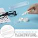 Fercaish Oversized Contact Lenses Tweezers | Plastic Flat Pointed Suction Clamp with Case - Perfect for Travel (White) - Buy Online on GoSupps.com