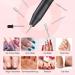 Weyi Nail Miller - Electric Nail File for Gel & Acrylic Nails 20 000 RPM USB Adjustable Speed 11-in-1 Manicure Pedicure Set Professional Quality - International Shipping Available - Buy Online on GoSupps.com