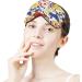 Colorful Ink Splashes Sleep Mask for Women | Adjustable Eye Shades with Elastic Strap | Perfect for Travel & Relaxation - Buy Online on GoSupps.com