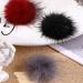 Shop Lurrose Mini Pompom 6Pcs - Faux Pompom Nail Art Stickers for DIY 3D Decorations | Black & Gray Fluffy Pompons for Hats Shoes Bags - Buy Online on GoSupps.com