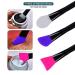 Silicone Face Mask Brush Set - 3-Piece Cosmetics Tools for DIY Masks & Serums - Buy Online on GoSupps.com