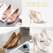 Heel Grips Liner Cushions for Loose Shoes | Prevent Blisters & Heel Pain | Metatarsal Pads for Men & Women (Clear - Buy Online on GoSupps.com
