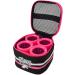 Bont Skates Quad Roller Skate Wheel Bag Holder - Black/Pink - Fits 8 Wheels - Buy Online on GoSupps.com