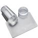 Warm girl 1 set nail art stamping plates jelly stamper and scratch transparently soft clear nail stamping manicure print DIY creative nail art tools accessories