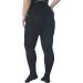 Plus Size 4XL Compression Pantyhose for Men & Women - 20-30 mmHg Opaque Toeless Support Stockings for Swelling DVT Pregnancy - Waist High Tights in Black - Buy Online on GoSupps.com