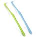 2 pieces tufts toothbrush fragrances slim space toothbrush trim toothbrushes for detail cleaning (green blue) classic style