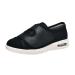 Diabetic Foot Shoes Men Extra Width Non Slip Orthopedic Diabetic Shoes Adjustable Edema Lightweight Breathable Walking Sneakers Pain for Elderly Foot Pain Relief (Color : Black Size : 12)