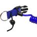 Scuba Choice Shark Coil Lanyard with Steel Snap & Quick Release Buckle - Blue - Buy Online on GoSupps.com